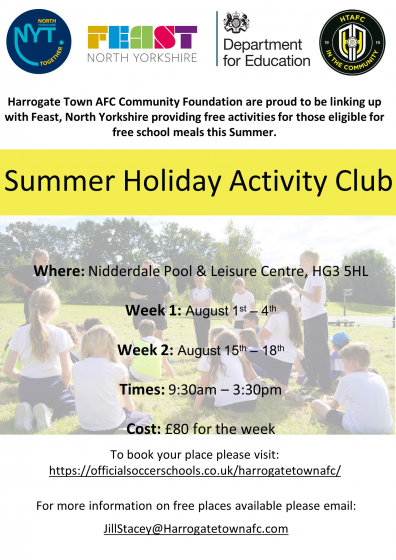 Holiday Activity Club - Summer 2