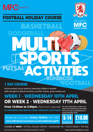 Multi Sports Holiday Course 