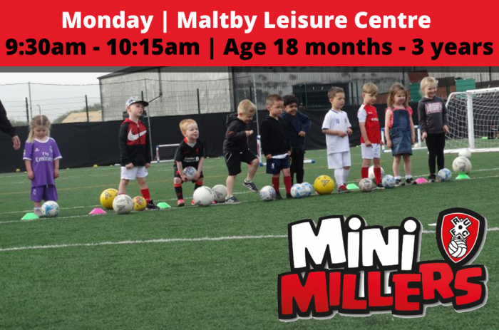 MINI MILLERS, MONDAY (09:30 - 10:15) | 18 MTHS - 3 YEARS | (SUMMER TERM 2) 