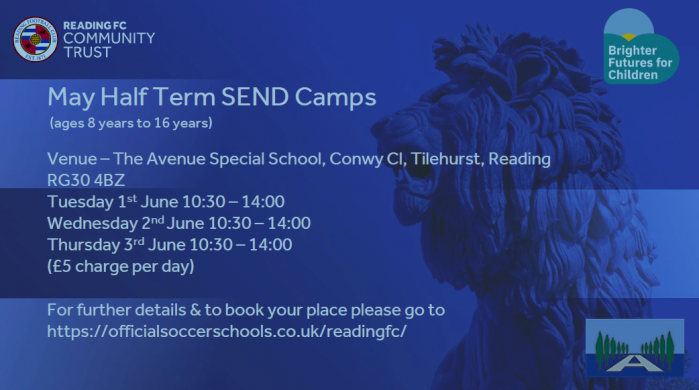 SEND Multi-Sport Camp 2021 – Tuesday 1st, Wednesday 2nd and Thursday 3rd June