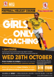 MFC Foundation Girls Only Football Coaching 