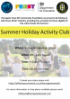 Holiday Activity Sessions in partnership with Inspire Youth