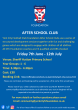 Sheriff Hutton Primary School Year 1 - 6 After School Club
