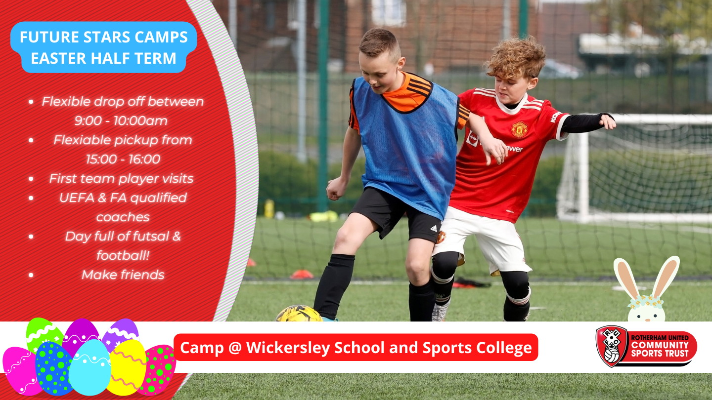 WICKERSLEY FUTURE STARS HOLIDAY CAMP | EASTER HALF TERM WEEK 1 | 3RD - 6TH APRIL 2023
