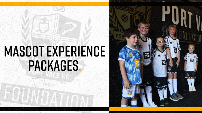 MASCOT EXPERIENCE - LEAGUE ONE GAMES
