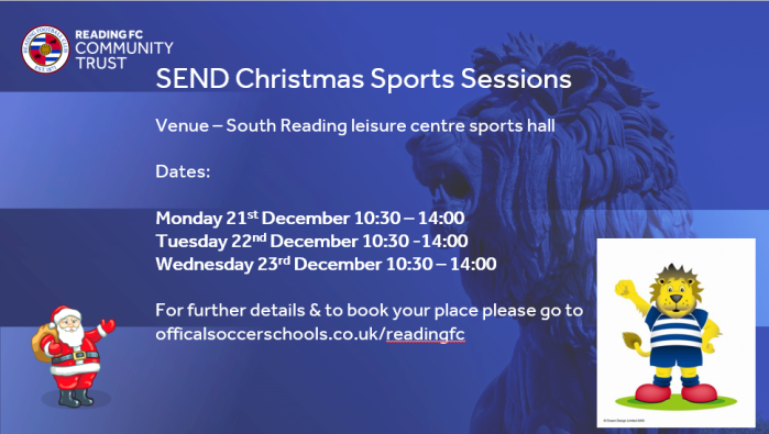 SEND Christmas Multi-Sport Camp 2020 - Monday 21st to Wednesday 23rd December 2020