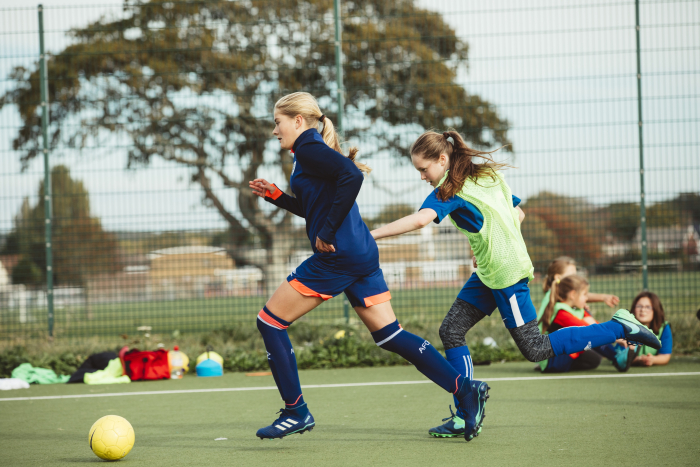 OCTOBER - Girls Only at Avonbourne/Harewood College Soccer School 